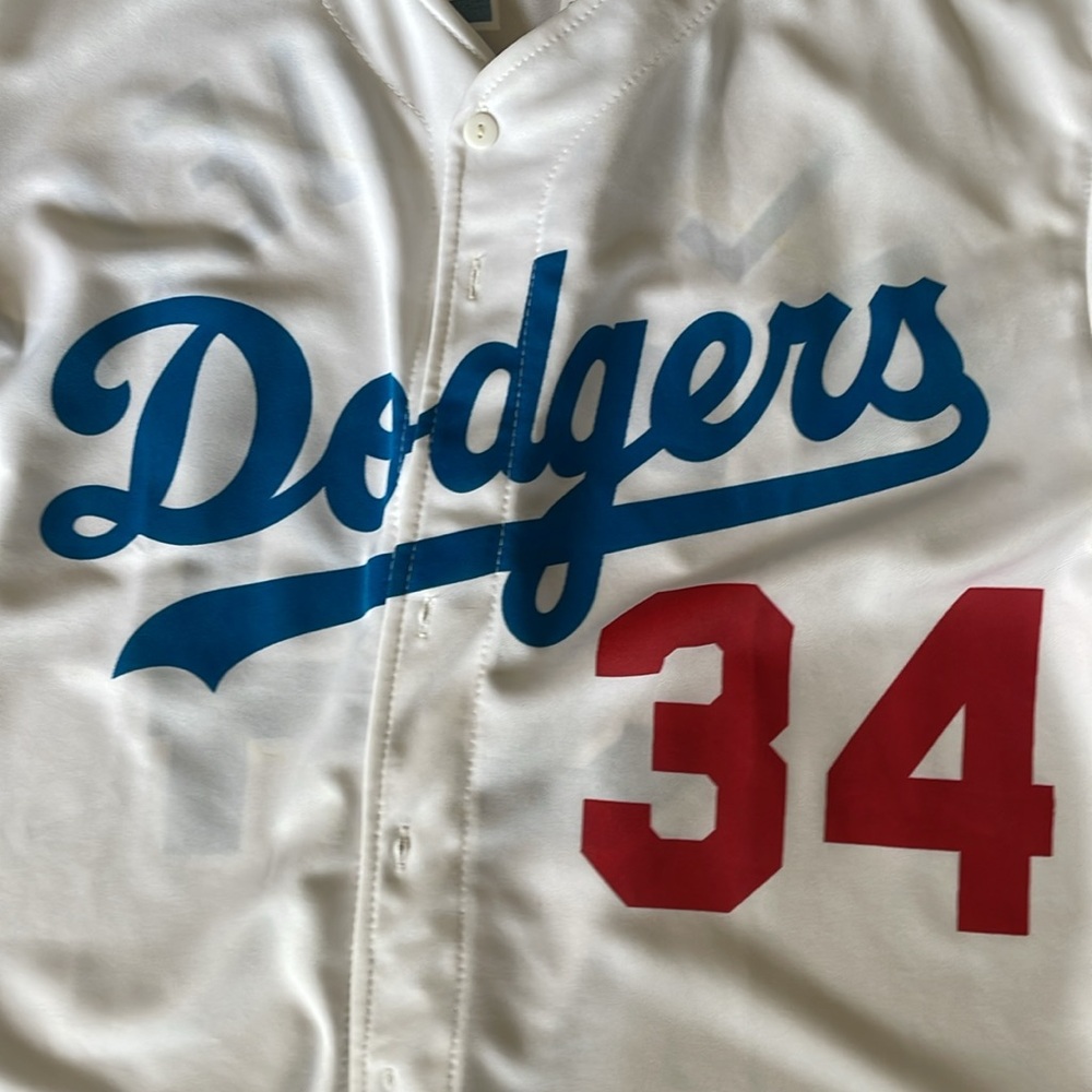 Los Angeles Dodgers Fernando Valenzuela Button Down Jersey Size XL - Picture 2 of 7